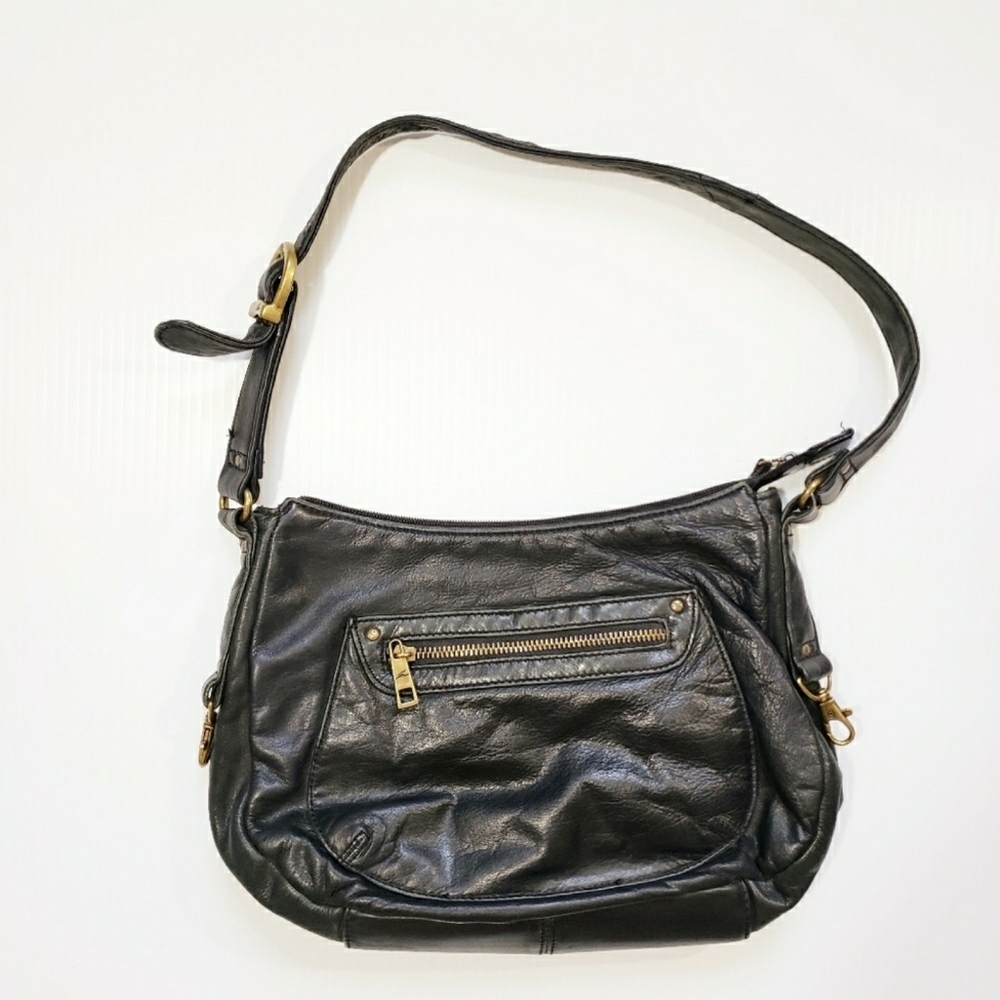 Stone Mountain Leather Shoulder Bag